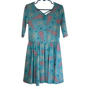 Dot Dot Smile Easter Bunnies Girl's Dress 5/6 Holiday